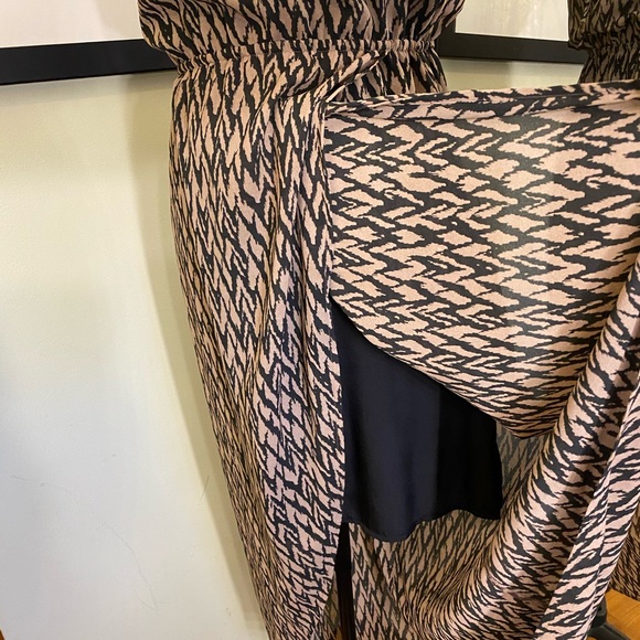 Sanctuary high-low faux wrap dress - Picture 4 of 6